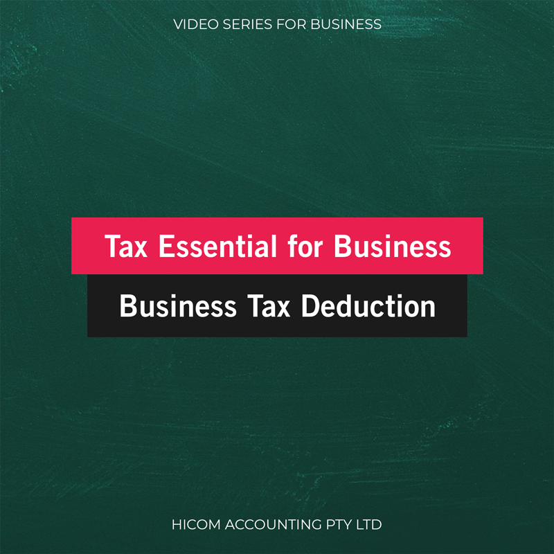 Business Tax Deduction in Australia Tax Essentials for Business